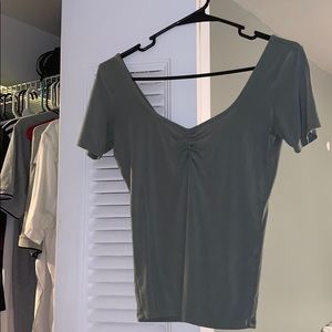 Ruched cleavage Tshirt